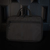 GRITR Double Handgun Sleeve - Soft Gun Case with ID Patch & Lockable Zippers, Black