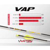 VICTORY ARCHERY VAP Elite 700 Spine 5.7 GPI Target Arrow Shafts, 12-Pack (VAPE-700TS-12)