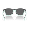 OAKLEY Frogskins Range Matte Carbon/Blue Milksh Frame/Prizm Black Lenses Sunglasses (OO9284-355)