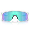 OAKLEY Youth Resistor Polished White Frame/Prizm Sapphire Lenses Sunglasses (OJ9010-0723)