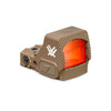VORTEX Defender-ST 3 MOA Tan Micro Red Dot Sight with Men's Force On Force Multicam Camo Cap