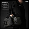 SAVIOR EQUIPMENT Specialist MultiCam Black Range Bag w/ 3 Pistol Sleeves (RA-3GUN-WS-MCB)