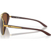 OAKLEY Split Time Matte Rootbeer Frame/Prizm Tungsten Polarized Lenses Sunglasses (OO4129-2258)