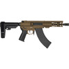 CMMG Banshee Mk47 7.62x39mm 12.5in 30rd Midnight Bronze Pistol w/ Ripbrace (76A950A-MB)