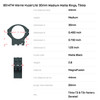 WARNE HyperLite 30mm Medium Matte Rings for Tikka (8514TM)