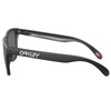OAKLEY Men's Frogskins Sunglasses w/ Matte Black Frame and Prizm Black Polarized Lens (OO9013-F755)