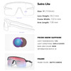 OAKLEY Men's Sutro Lite Sunglasses w/ Matte Carbon Frame and Prizm Snow Sapphire Lens (OO9463-1739)