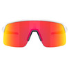 OAKLEY Men's Sutro Lite Sunglasses w/ Matte White Frame and Prizm Ruby Lens (OO9463-1839)