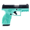 TAURUS GX2 9mm 3.38in 2x10rd Cyan/Black Striker Pistol (1-GX2931C-10)