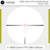 HAWKE XB30 Zoom FFP 2-8x36 385-420fps 30mm Crossbow Scope (12320)
