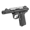 Ruger Mark IV 22/45 .22 LR 4.4in Threaded 2x 10rd Mags Manual Safety Black Rimfire Pistol (40190)
