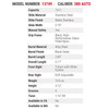 RUGER LCP MAX .380 Auto 2.8in 10rd Manual Safety Stainless/Black Pistol (13749)