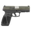 TAURUS G3 9mm 4in 15rd/17rd Black/OD Green Semi-Auto w/ Restrike Pistol (1-G3B94B)