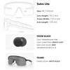 OAKLEY Men's Sutro Lite Sunglasses with Matte Black Frame and Prizm Black Lens (OO9463-0539)