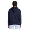 UNDER ARMOUR Women's Rival Freedom Logo Midnight Navy Hoodie (1386360-410)