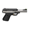 BROWNING Buck Mark Plus Micro Bull 22LR 4in 10rd Stainless/Black Single-Action Pistol (51605490)