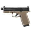 RUGER RXM 9mm 4.5in Threaded 2x 15rd Mags Black/FDE Striker-Fired Pistol (19435)