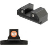 NIGHT FISION Optics Ready Orange Front Ring Stealth Night Sight Set for Canik MC9 w/ 507k/EPS (CNK-030-163-193-OGZG)