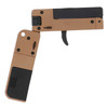 TRAILBLAZER FIREARMS LifeCard .22LR Single-Shot Barrett Brown All-Aluminum Folding Pistol (LC1-BBN)