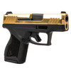 TAURUS GX4 9mm 3.06in 11rd/13rd Mags Black/PVD Gold Pistol (1-GX4M931-G)