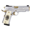 GIRSAN MC1911 C Liberador 10mm Auto 4.4in Gold/Pearl Pistol (391620)