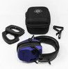 GRITR Electronic Hearing Protection, Earmuffs for Noise Reduction, Purple