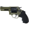 ROSSI RP63 Small Frame .357mag 3in 6rd Black/Sniper Green DA/SA Revolver (2-RP631F-LOK)