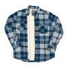RETRO RIFLE The Journeyman Sherpa Flannel Gray Wolf Flannel Long Sleeve Shirt (93026161)