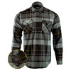 RETRO RIFLE The Journeyman Sherpa Thorned Flannel Long Sleeve Shirt (60534701)