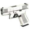 GLOCK 43X 9mm 3.41in 10rd Battle Worn White Striker-Fired Pistol (300-045-0300-11)