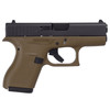 GLOCK 42 Gen3 .380 ACP 3.25in 2x 6rd Mags FDE/Black Pistol (UI4250201DE)