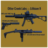 OTTER CREEK LABS Lithium 9mm Black Cerakote Rifle Suppressor (LIT9)