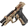 BERETTA 92XI 9x19mm 4.7in 2x10rd Desert DPM Camo Full Size SAO Pistol (SPEC0743A10)