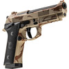 BERETTA 92XI 9x19mm 4.7in 2x10rd Desert DPM Camo Full Size SAO Pistol (SPEC0743A10)