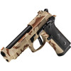 BERETTA 92XI 9x19mm 4.7in 2x15rd Desert DPM Camo Full Size SAO Pistol (SPEC0743A15)