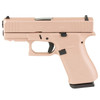GLOCK 43X 9mm Luger 3.41in Barrel 2x 10rd Mags Custom Rose Gold Cerakote Pistol (UX4350204FRNRGSKY)