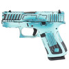 GLOCK 43X Comp 9mm Luger 3.41in Ported Barrel 2x 10rd Mags Anime Blue Cerakote Pistol (UX4350204FRNANIMBSCT)
