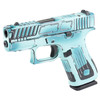 GLOCK 43X Comp 9mm Luger 3.41in Ported Barrel 2x 10rd Mags Anime Blue Cerakote Pistol (UX4350204FRNANIMBSCT)