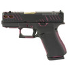 GLOCK 43X MOS 9mm 3.41in 10rd Black and Pink Cerakote Optic Ready Semi-Auto Pistol w/ 2 Magazines (PX4350201FRMOSBNPSCT)