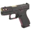 GLOCK 43X MOS 9mm 3.41in 10rd Black and Pink Cerakote Optic Ready Semi-Auto Pistol w/ 2 Magazines (PX4350201FRMOSBNPSCT)