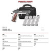 SPRINGFIELD ARMORY 1911 Ronin AOS Gear Pac 9mm 5in 4x9rd Black/Steel Single-Action Pistol (PX9119LAOS-PAC)