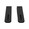 GRITR Tuckable IWB Holster Clips 2-Pack - Low-Profile Polymer for 1.5" Belts