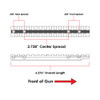 EVOLUTION GUN WORKS 0 MOA Picatinny Rail Scope Mount For Marlin 917, 982, XT-17, XT-22 (47300)