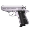 WALTHER PPK/S .32 ACP 3.3in 8rd Stainless Semi-Automatic Pistol (4796022)