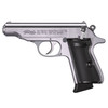 WALTHER PP .32 ACP 3.9in 8rd Stainless Semi-Automatic Pistol (4796029)