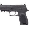 SIG SAUER P320 9mm 3.9in 2x10rd Black Striker-Fired Pistol (320C-9-BSSP-MS-MA)