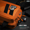 SAVIOR EQUIPMENT Specialist Hunter Orange Double Pistol Bag (HC-DGSPORT-WS-AN)