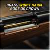 OTIS 1-Piece .22 Cal 36in Brass Gun Cleaning Rod with Rotating Handle (FG-SROD-22B)