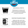 HOT CHILLYS Youth Pepper Bi-Ply Black Bottoms (PB3081-101)