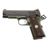 WILSON COMBAT CA CQB Compact 45 ACP 4in 7rd/8rd Mags Black/Green Pistol (WCQBC-T-ACA)